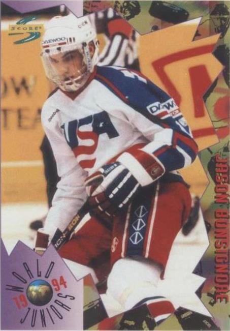 1994-95 Score - Jason Bonsignore #209