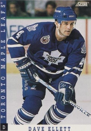 1993-94 Score - Dave Ellett #119