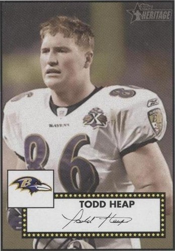2006 Topps Heritage Todd Heap #62