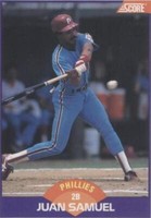 1989 Score - Juan Samuel #255