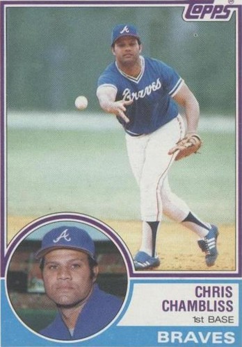 1983 Topps - Chris Chambliss #792