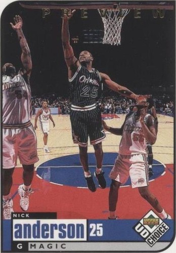 1998-99 Upper Deck UD Choice Preview - Nick Anderson #101