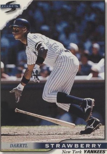 1996 Score - Darryl Strawberry #353