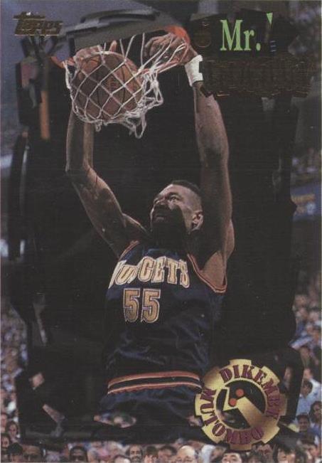 1994-95 Topps - Dikembe Mutombo #50