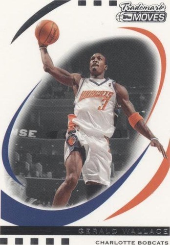2006-07 Topps Trademark Moves - Gerald Wallace #74
