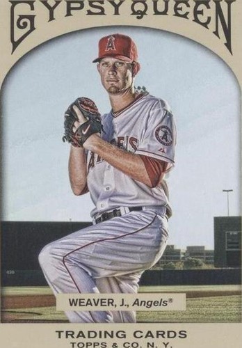 2011 Topps Gypsy Queen - Jered Weaver #315
