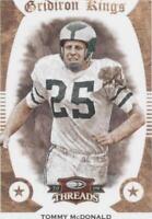 2009 Donruss Threads Tommy McDonald #50