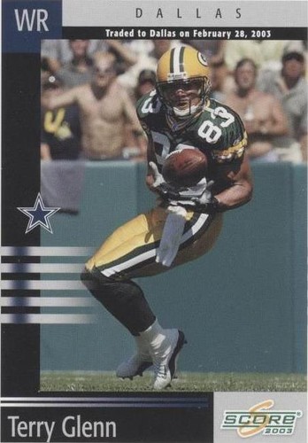 2003 Score Terry Glenn #195