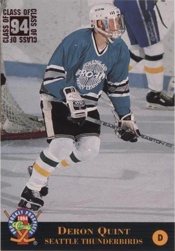 1994 Classic Pro Hockey Prospects - Deron Quint #206