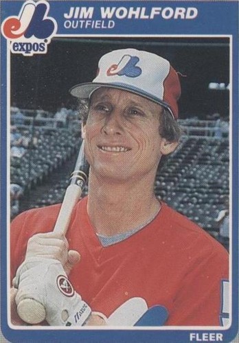 1985 Fleer - Jim Wohlford #413