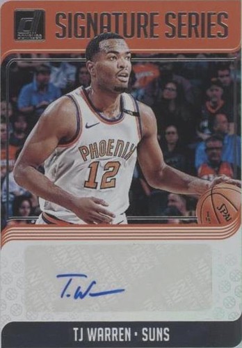 2018-19 Panini Donruss - T.J. Warren #SG-TJW