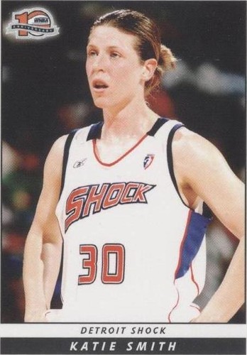WNBA Detroit Shock サイン入り写真 Detroit Shock Katie Smith Glossy 8x10 Photo WNBA Basketball