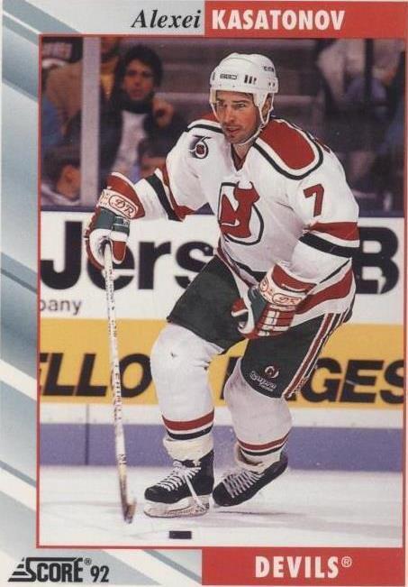 1992-93 Score - Alexei Kasatonov #394