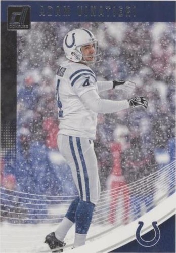 2018 Panini Donruss Adam Vinatieri #128
