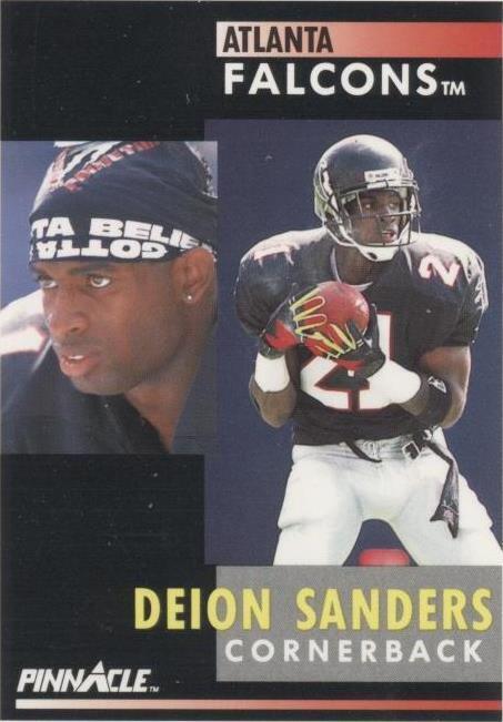 Pinnacle Deion Sanders 1991 #147