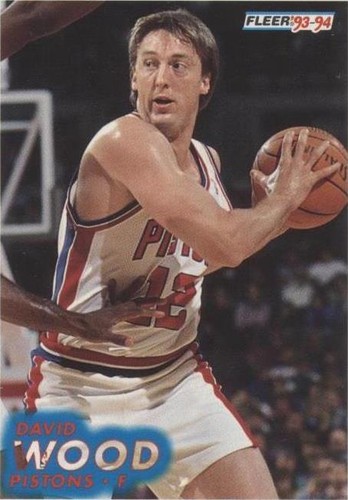 1993-94 Fleer - David Wood #286