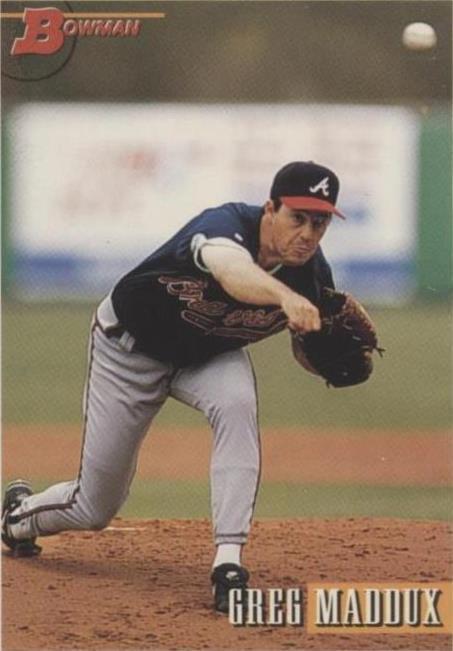 Bowman 1993 - Greg Maddux #550