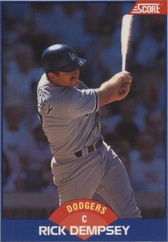 1989 Score - Rick Dempsey #556