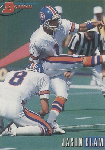 1993 Bowman Jason Elam #126