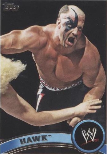 2011 Topps WWE - Hawk Road Warrior Hawk #105