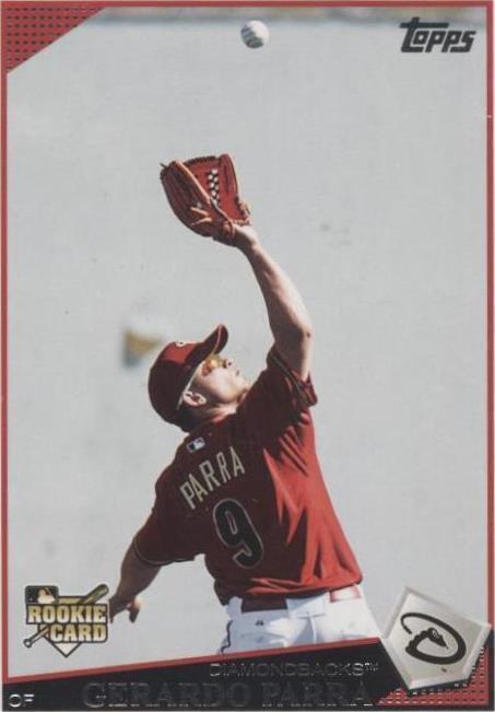 Actualizaciones y aspectos destacados Topps 2009 - Gerardo Parra #UH84
