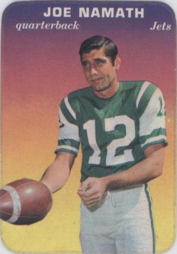 1970 Topps Super Glossy Joe Namath #29