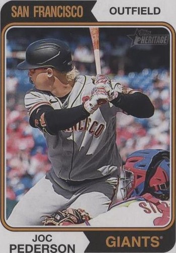 2023 Topps Heritage - Joc Pederson #348