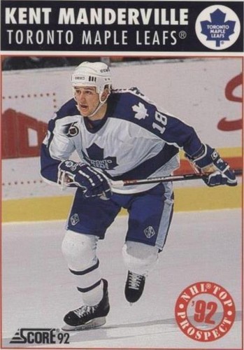 1992-93 Score - Kent Manderville #458