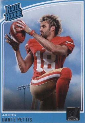 2018 Panini Donruss Dante Pettis #321