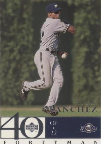 2003 Upper Deck 40 Man - Alex Sanchez #433