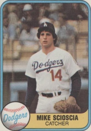 1981 Fleer - Mike Scioscia #131