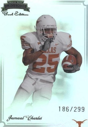 2008 Press Pass Legends Bowl Edition Jamaal Charles #80