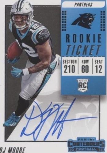 2018 Panini Contenders D.J. Moore #107