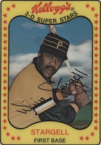 1981 Kellogg's 3-D Super Stars - Willie Stargell #11