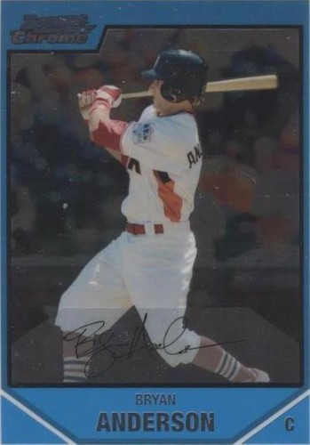 2007 Bowman Draft Picks & Prospects - Bryan Anderson #BDPP87