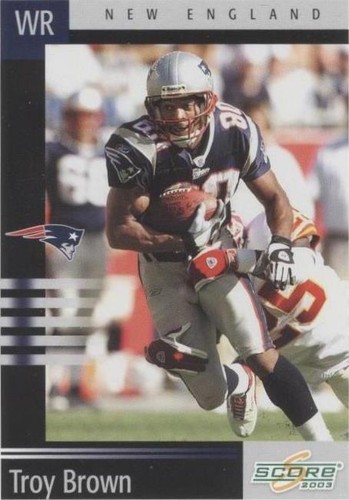 2003 Score Troy Brown #83