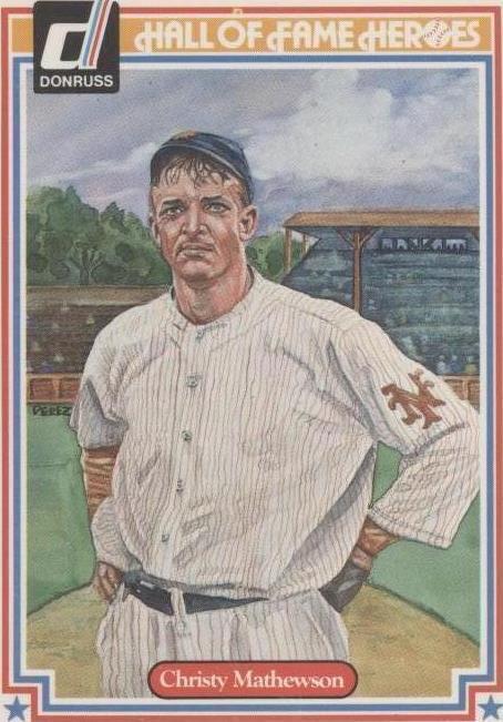Donruss Hall of Fame Heroes 1983 - Christy Mathewson #3