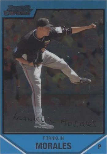 2007 Bowman Draft Picks & Prospects - Franklin Morales #BDPP74