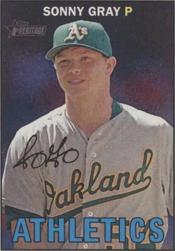 2016 Topps Heritage - Sonny Gray #90