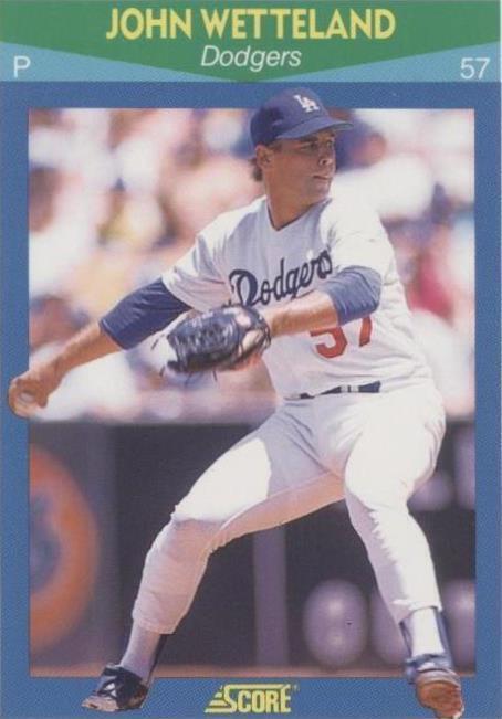 1990 Score Rising Stars - John Wetteland #25