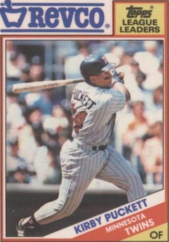 1988 Topps Revco League Leaders - Kirby Puckett #21