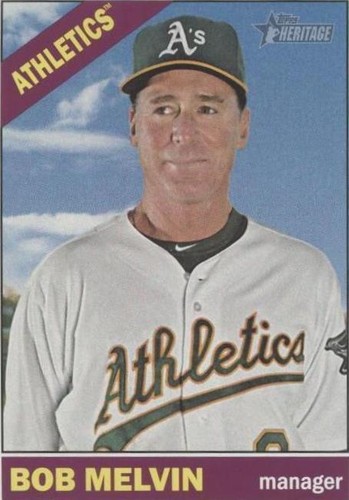2015 Topps Heritage - Bob Melvin #34