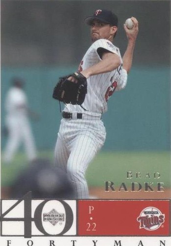 2003 Upper Deck 40 Man - Brad Radke #280