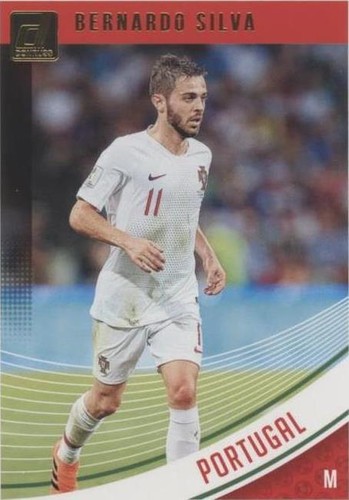 Bernardo Silva 2023-24 Donruss FIFA PINK CUBIC PARALLEL Card