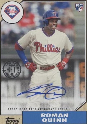 2017 Topps - Roman Quinn #1987A-RQ