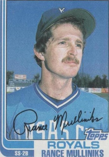 1982 Topps - Rance Mulliniks #104