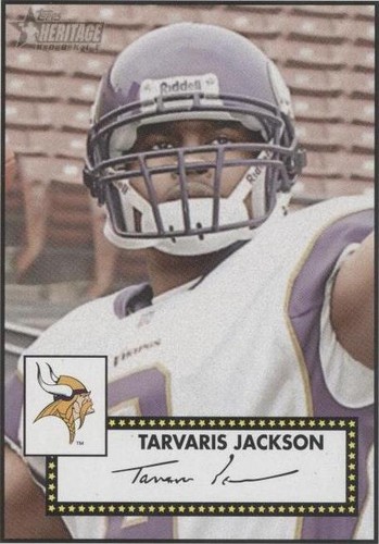 2006 Topps Heritage Tarvaris Jackson #86