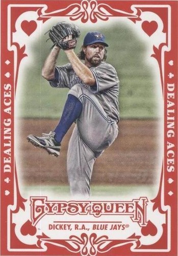 2013 Topps Gypsy Queen - R. A. Dickey #DA-RD