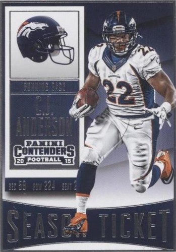 2015 Panini Contenders C.J. Anderson #2