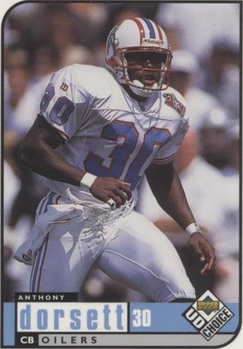 1998 Upper Deck UD Choice Anthony Dorsett #181